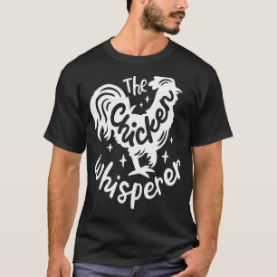 ザチキンウィスパーラチキンおもしろい恋人農業 Tシャツ