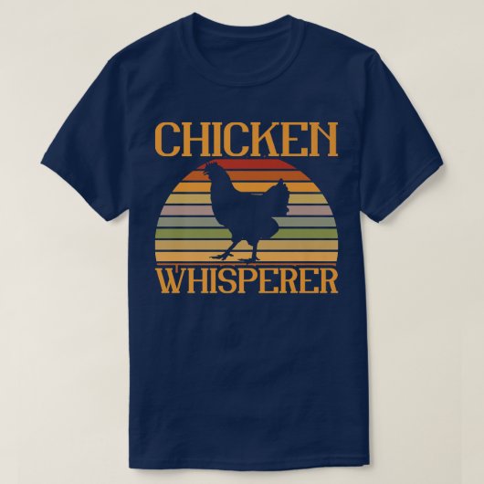 ザチキンウィスパーラーレトロ農家 Tシャツ (デザイン正面)