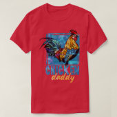 ザチキンパパ Tシャツ (デザイン正面)