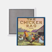 ザチキンラグ マグネット (正面/裏面)