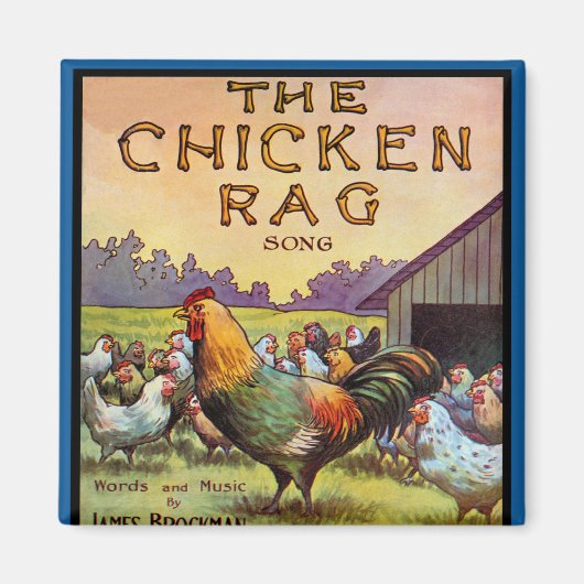 ザチキンラグ マグネット (正面)