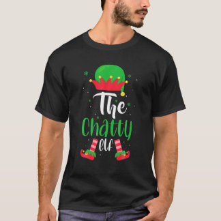 ザチャおもしろいッティ小妖精や小人ファミリーマッチンググループクリスム Tシャツ