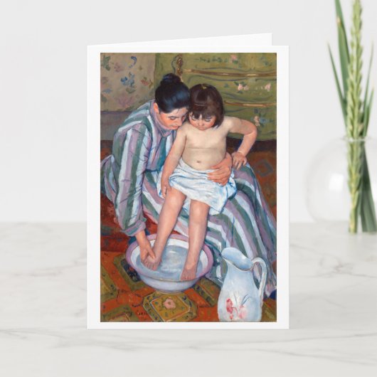 ザチャイルドバスメアリー・カサット カード (正面)