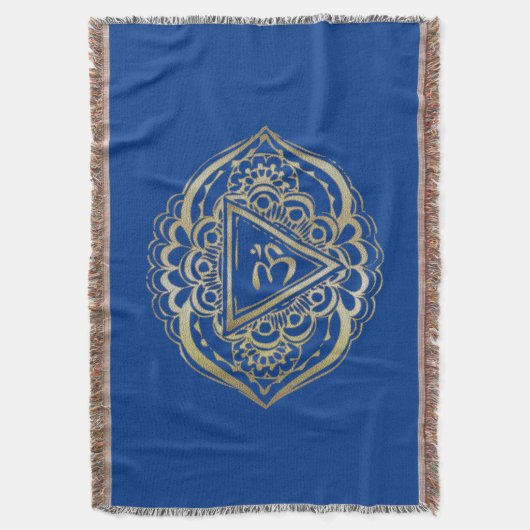 ザチャクラアジュナ – 毛布 (正面縦)