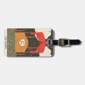 ザチャリオアーカ専攻のナタロットカード ラゲッジタグ (正面横)