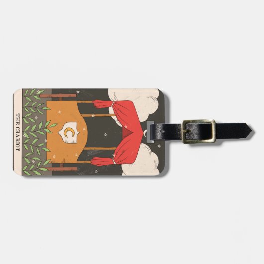 ザチャリオアーカ専攻のナタロットカード ラゲッジタグ (正面横)