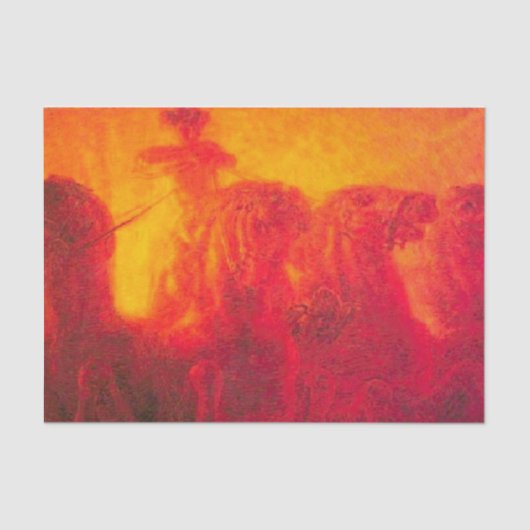 ザチャリオットオブザサン（ガエターノプレヴァティ） 薄葉紙 (正面)