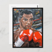 ザチャンズバイ絵を描アルフレッドキツネ ポストカード (正面/裏面)