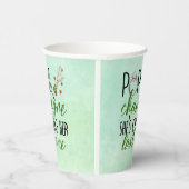 ザチャンパポップ・アートのン婚約紙カップ 紙コップ (右)