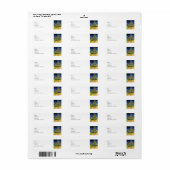 ザチャーチアットオーバーズバイヴァンゴッホ ラベル (フルシート)