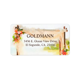 ザチュパ差出人住所 ラベル