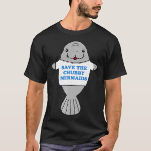 ザチュビー救メメイドマナティーのウイルスミーム傾向 Tシャツ