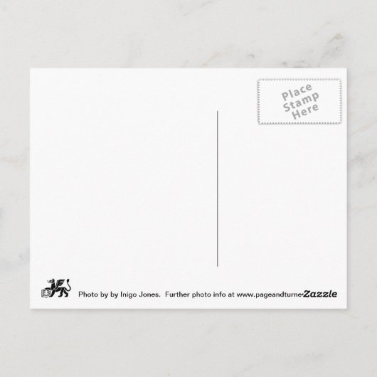 ザチューリップの階段と女王邸の提灯 ポストカード (裏面)