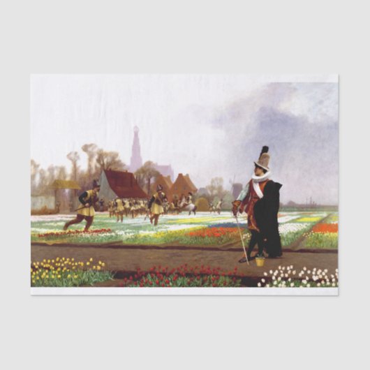 ザチューリップフォリーデクページティッシュペーパー 薄葉紙 (正面)