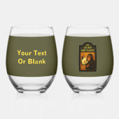 ザチンプアンドティーポットパブ ステムなしワイングラス (裏面)