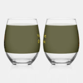 ザチンプアンドティーポットパブ ステムなしワイングラス (左)