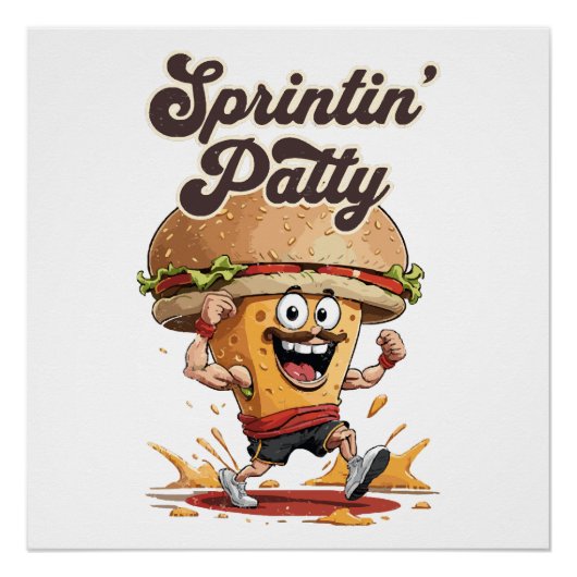 ザチーズグランニングルバーガー ポスター (正面)