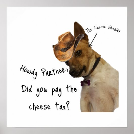 ザチーズシェリフ ポスター (正面)