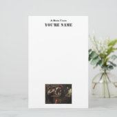 ザチート族、傭兵トランプ 便箋 (スタンド正面)