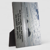 ザチ。4:6力によっても力によっても力によっても無し。 フォトプラーク (側面)