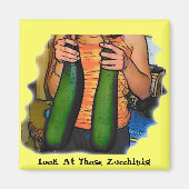 ザッおもしろいチニを見る マグネット (正面)