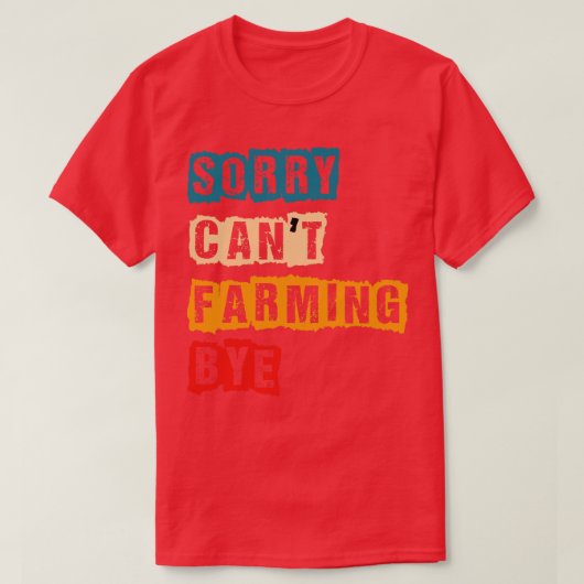 ザッとカント農業 Tシャツ (デザイン正面)