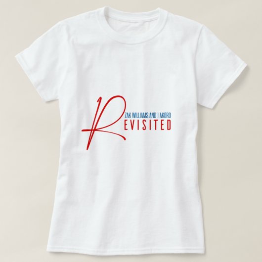 ザックウィリアムズ&1/Akord Revisited Tシャツ (デザイン正面)