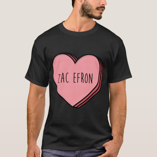ザックエフロン Tシャツ (正面)
