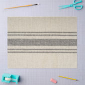 ザックストライプブルー 薄葉紙 (クラフト)