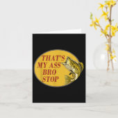 ザッツマイブロストップおもしろい魚釣り カード (黄色い花)