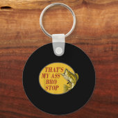 ザッツマイブロストップおもしろい魚釣り キーホルダー (正面)