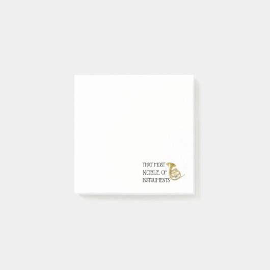 ザット・モスト・ノーブル・オブ・楽器ズ – ホフランスのーン ポストイット (正面)