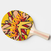 ザップカポフおもしろいモダン漫画書 卓球ラケット (横)