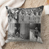 ザツアーデフランスコラージサイクリング クッション (ブランケット)