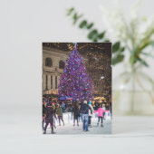 ザツリーとスケーター ポストカード (スタンド正面)