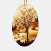 ザツリーインアイス&ファイアオーナメント セラミックオーナメント (左)