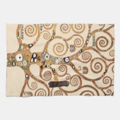 ザツリーオブライフバードグスタフクリムト キッチンタオル (横)