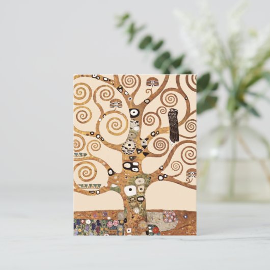 ザツリーオブライフ,ストクレットフリーズグスタフクリムト ポストカード (スタンド正面)