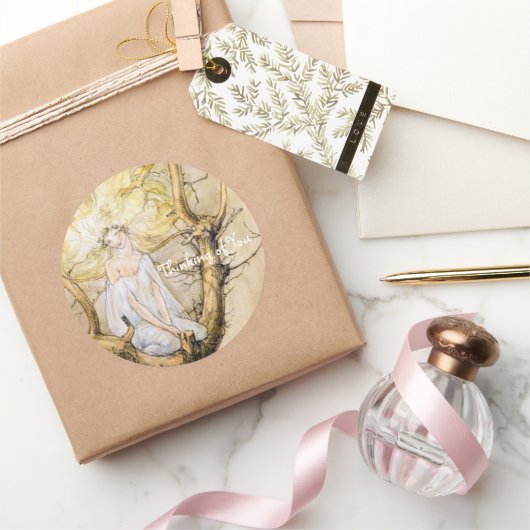 ザツリーフェアリーヴィンテージ ラウンドシール (ギフト)