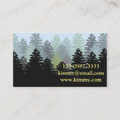 ザツリーフォレスト 名刺 (裏面)