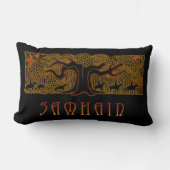 ザツリー素晴らしハロウィン装飾用クッション ランバークッション (正面)