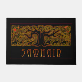 ザツリー素晴らしハロウィン ドアマット