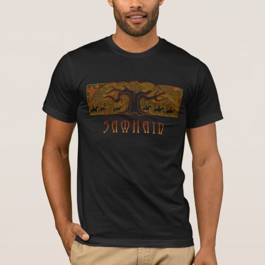 ザツリー素晴らしハロウィン Tシャツ (正面)
