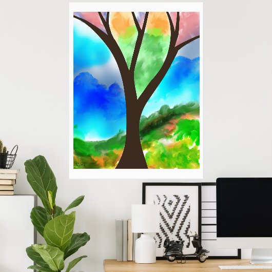 ザツリー ポスター (ホームオフィス)