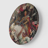 ザツークラウンズバイサーフランクバーナード・ディクシー ラージ壁時計 (傾斜)