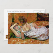 ザツーフレンズbyアンリ・ド・トゥールーズ・ロートレック ポストカード (正面/裏面)