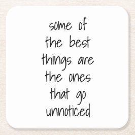 ザツ最高のズ紙コースター スクエアペーパーコースター