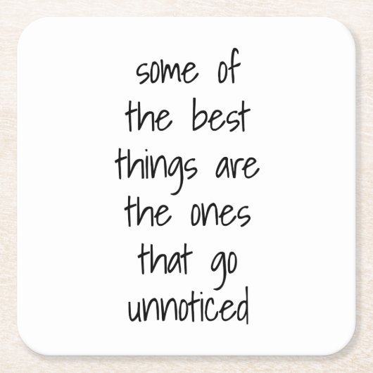 ザツ最高のズ紙コースター スクエアペーパーコースター (正面)