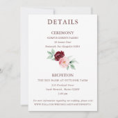 ザティファニーコレクション詳細カード  招待状 (正面)