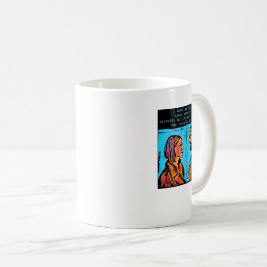 ザテネバ王室のームズマルゴットとリッチー コーヒーマグカップ (正面右)